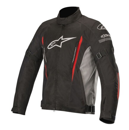 Bunda ALPINESTARS Gunner V2 WP čierno sivo červená