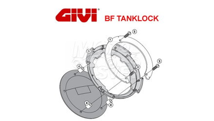 Tanklock GIVI BF15