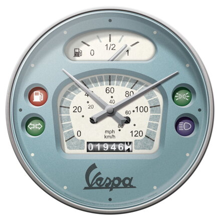 Nástenné hodiny Vespa Speedo