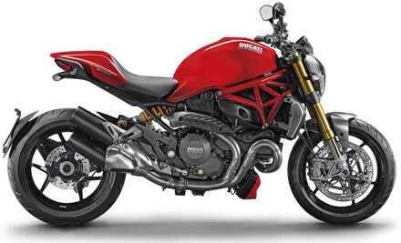 MAISTO Model DUCATI Monster 1200 2014 1:18 červený