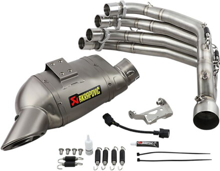 Výfuk so zvodmi AKRAPOVIČ Racing Line pre HONDA CBR 650 R, CB 650 R, CBR 650 F, S-H6R11-AFT