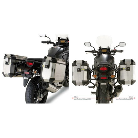 Držiak bočných kufrov GIVI pre Honda CB500X PL1121CAM