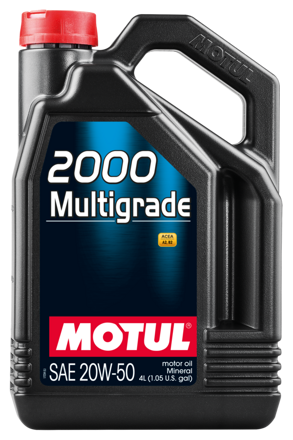 MOTUL 2000 MULTIGRADE 20W50 4L