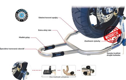 Stojan pod zadné koleso Oxford Premium Rear Paddock Stand