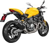 Výfuk AKRAPOVIČ Slip-On pre DUCATI MONSTER 1200/S, S-D12SO8-RTBL