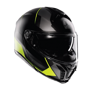 Prilba AGV Tourmodular Perception čierno žltá fluo matná