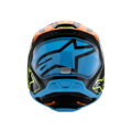 Prilba ALPINESTARS S-M3 Fray čierno modro oranžovo žltá lesklá detská   