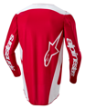 Dres ALPINESTARS Fluid Lurv červeno biely