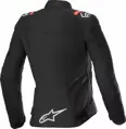 Bunda ALPINESTARS Stella T-SPS V2 WP čierno bielo červená fluo 