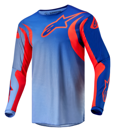 Dres ALPINESTARS Fluid Lucent modro oranžový