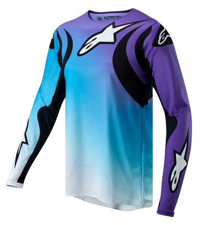 Dres ALPINESTARS Stella Fluid bielo tyrkysový