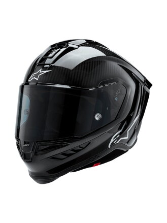 Prilba ALPINESTARS Supertech R10 čierno karbónová Prilba ALPINESTARS Supertech R10 čierno karbónová