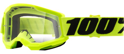 Okuliare 100 PERCENT Strata 2 Junior Fluo Yellow číre sklíčko