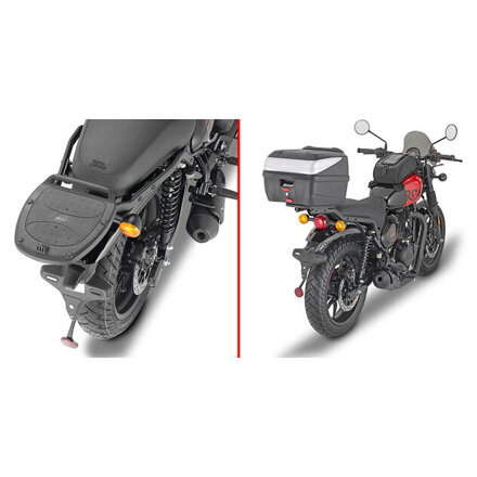 Nosič zadného kufra GIVI pre ROYAL ENFIELD HNTR 350 (22-23) SR9056