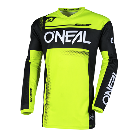 Dres ONEAL Element Racewear čierno žltý fluo 