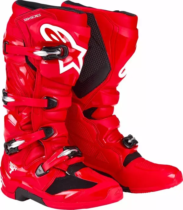 Čižmy ALPINESTARS Tech 7 svetlo červené  