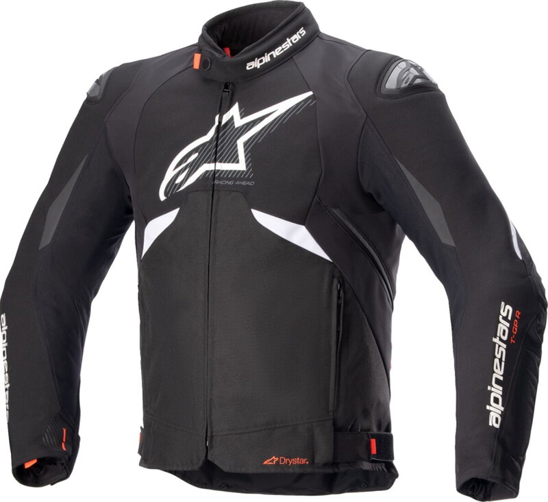 Bunda ALPINESTARS T-GPR V3 Drystar čierno biela Bunda ALPINESTARS T-GPR V3 Drystar čierno biela