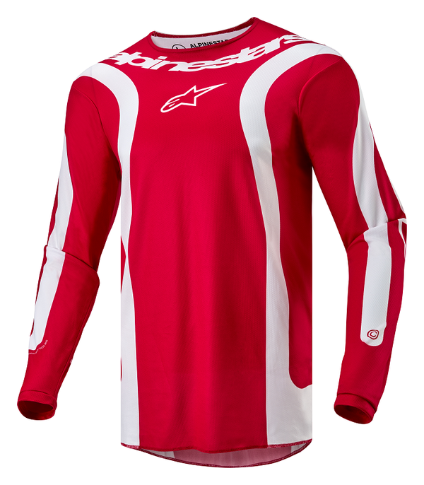 Dres ALPINESTARS Fluid Lurv červeno biely