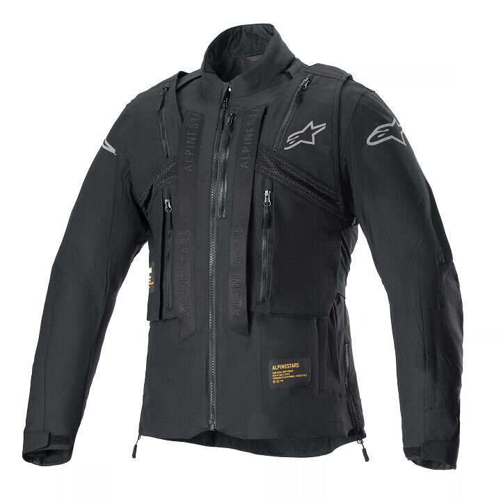 Bunda ALPINESTARS Techdura čierna reflexná Bunda ALPINESTARS Techdura čierna reflexná