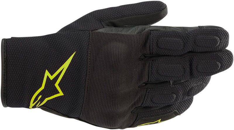 Rukavice ALPINESTARS S-MAX Drystar čierno žlté Rukavice ALPINESTARS S-MAX Drystar čierno žlté