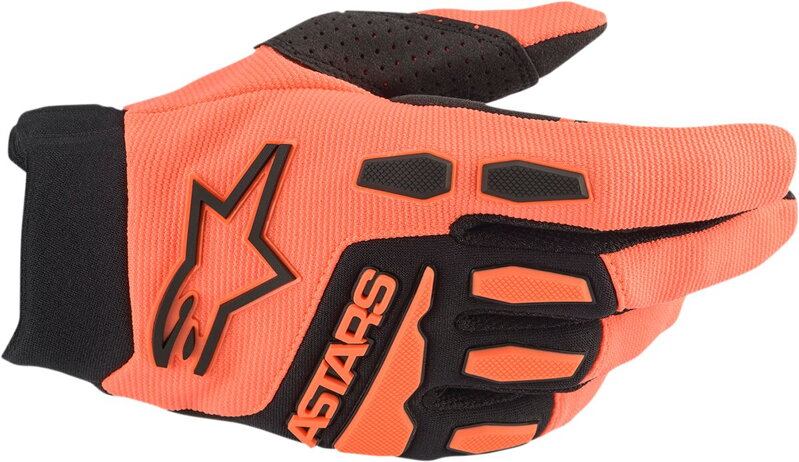 Rukavice ALPINESTARS Full Bore oranžovo čierne Rukavice ALPINESTARS Full Bore oranžovo čierne