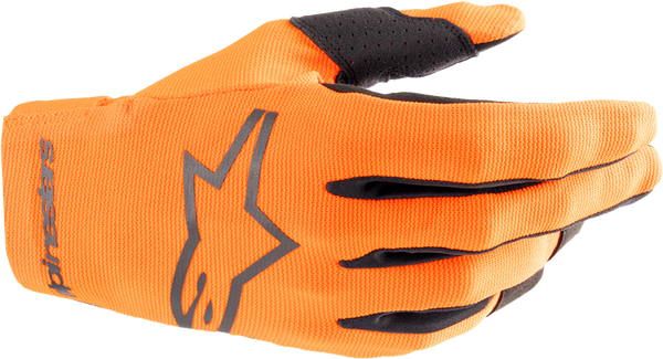 Rukavice ALPINESTARS Radar oranžovo čierne detské Rukavice ALPINESTARS Radar oranžovo čierne detské