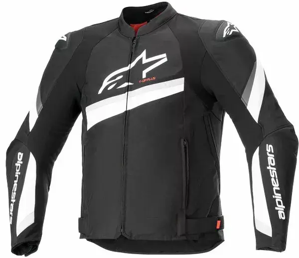 Bunda ALPINESTARS T-GPR V4 čierno biela Bunda ALPINESTARS T-GPR V4 čierno biela