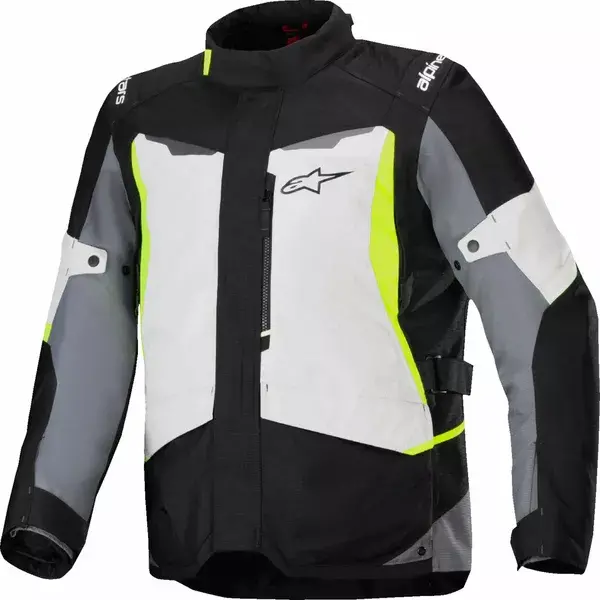 Bunda ALPINESTARS ST-1 WP sivo čierno žltá fluo 