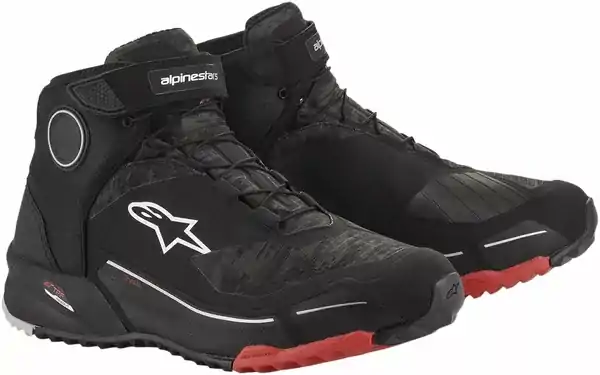 Topánky ALPINESTARS CR-X Drystar čierno camo červené Topánky ALPINESTARS CR-X Drystar čierno camo červené