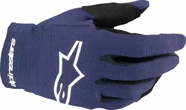 Rukavice ALPINESTARS Radar modro biele detské Rukavice ALPINESTARS Radar modro biele detské