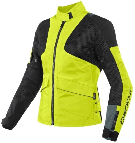 Dámska bunda DAINESE Air Tourer Tex čierno žltá fluo Dámska bunda DAINESE Air Tourer Tex čierno žltá fluo