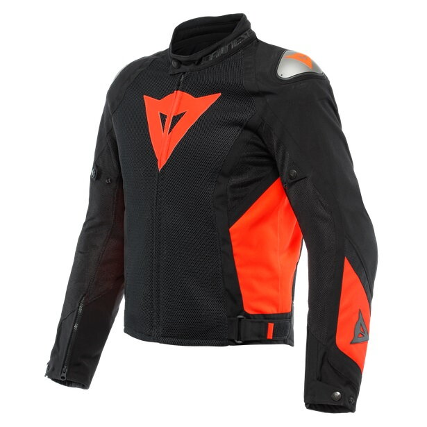 Textilná bunda DAINESE Energyca Air Tex čierno červená fluo Textilná bunda DAINESE Energyca Air Tex čierno červená fluo