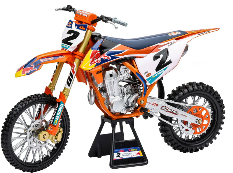 Model KTM 450 SX-F 2019 Cooper Webb Red Bull 1:6 Model KTM 450 SX-F 2019 Cooper Webb Red Bull 1:6