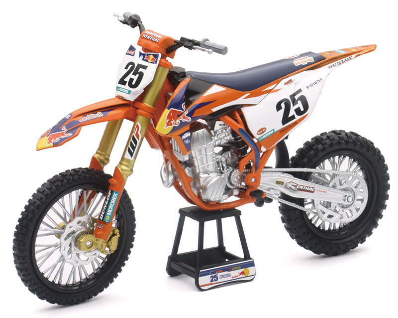 Model KTM 450 SX-F 2017 Marvin Musquin Red Bull 1:10 (57963) Model KTM 450 SX-F 2017 Marvin Musquin Red Bull 1:10 (57963)