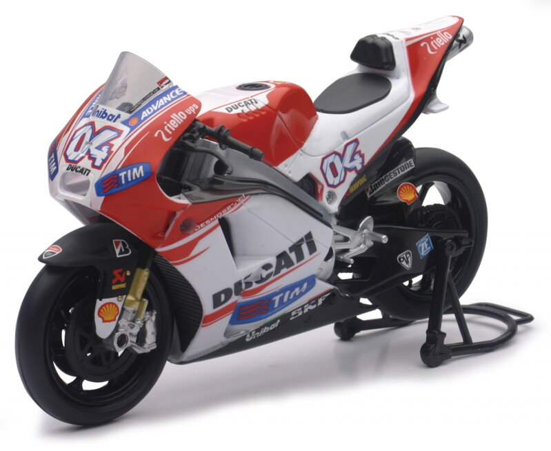 Model DUCATI DESMOSEDICI GP15 Andrea Dovisioso No. 04 1:12 (57723) Model DUCATI DESMOSEDICI GP15 Andrea Dovisioso No. 04 1:12 (57723)
