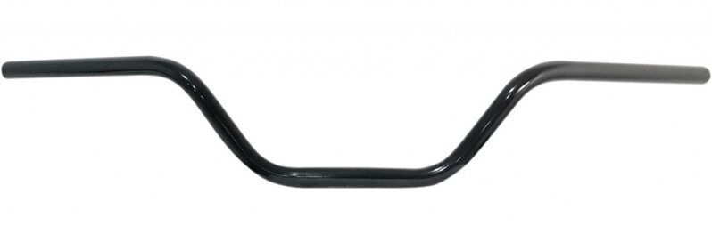 Riadidlá EMGO FLAT TRACK 22 mm čierne lesklé Riadidlá EMGO FLAT TRACK 22 mm čierne lesklé
