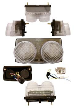 Zadné LED svetlá so smerovkami - YAMAHA YZF R1 1998-1999