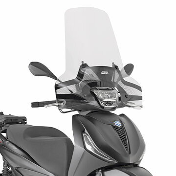 Plexi GIVI pre PIAGGIO BEVERLY 300-400 HPE 21-24 číre 5621A