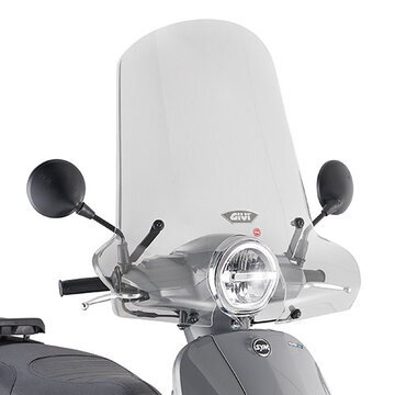 Plexi GIVI pre SYM FIDDLE 125 EURO 5 20 7062A