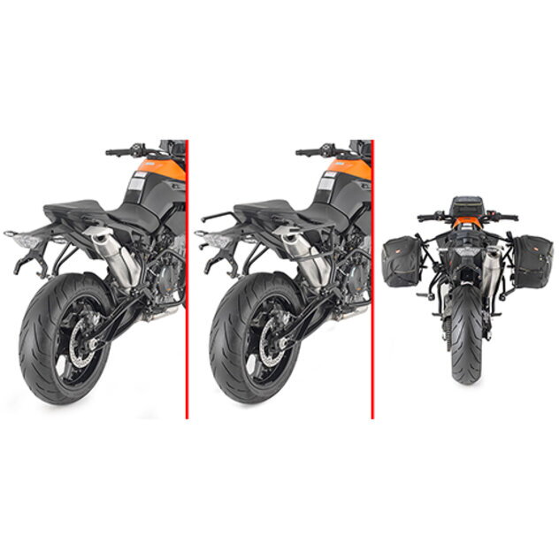 Držiak bočných tašiek GIVI pre KTM 890 DUKE R (21-23) TR7708 Držiak bočných tašiek GIVI pre KTM 890 DUKE R (21-23) TR7708