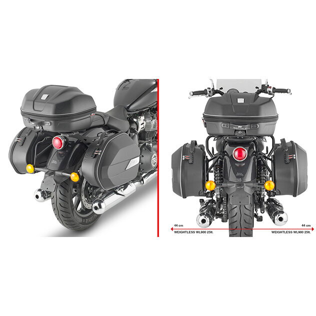 Držiak bočných kufrov GIVI pre ROYAL ENFIELD SUPER METEOR 650 (23) PL9058 Držiak bočných kufrov GIVI pre ROYAL ENFIELD SUPER METEOR 650 (23) PL9058