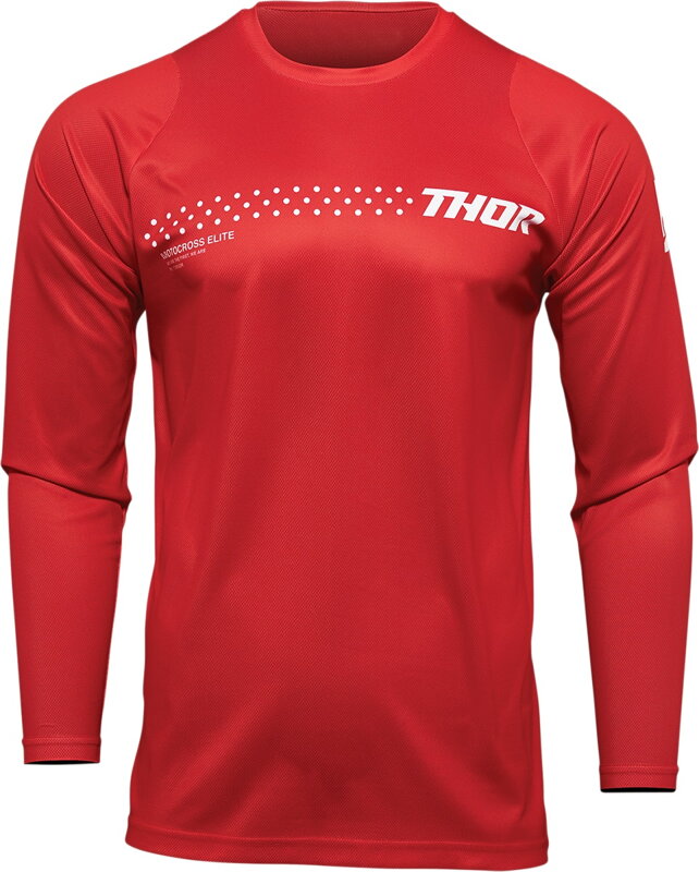 Dres THOR Sector Minimal červený detský Dres THOR Sector Minimal červený detský