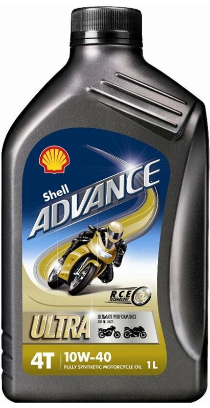 SHELL Advance Ultra 4T 10W40 olej 1l SHELL Advance Ultra 4T 10W40 olej 1l