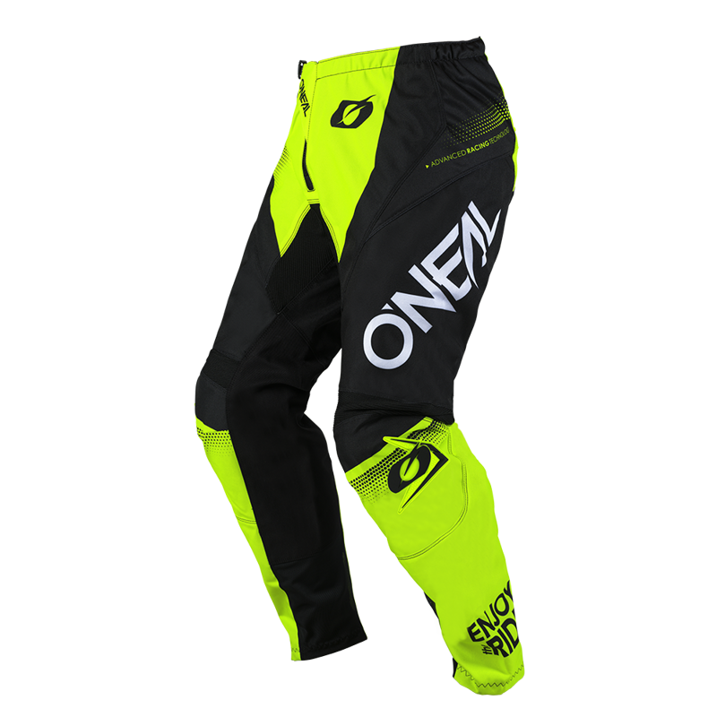 Nohavice ONEAL Element Racewear čierno žlté fluo Nohavice ONEAL Element Racewear čierno žlté fluo