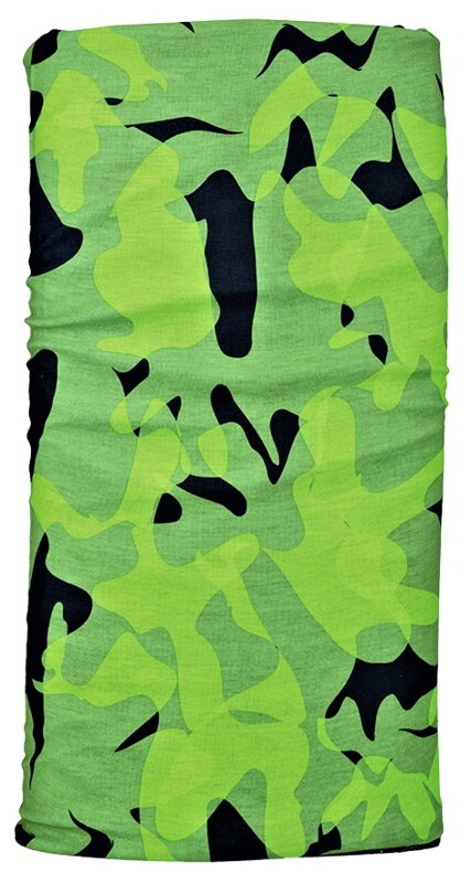 Šatka OXFORD Comfy Havoc čierno zelená Šatka OXFORD Comfy Havoc čierno zelená